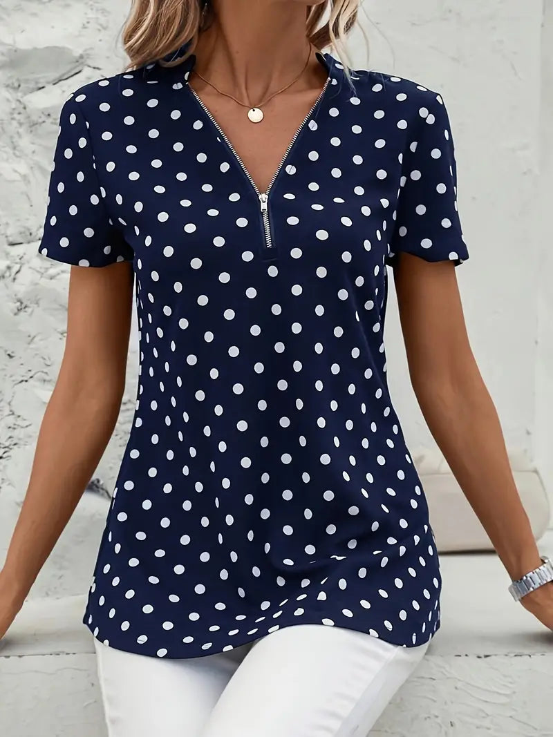 Blusa Pois Anti-Piega