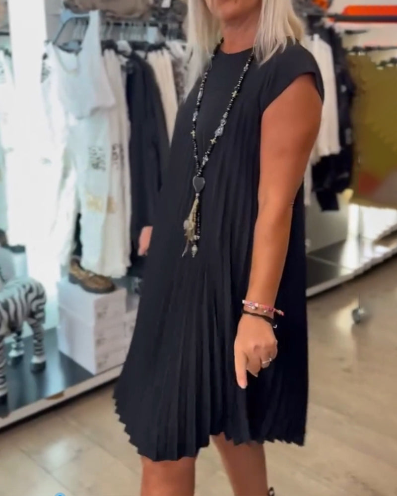 Effortless Summer Comfort A-Line Dress