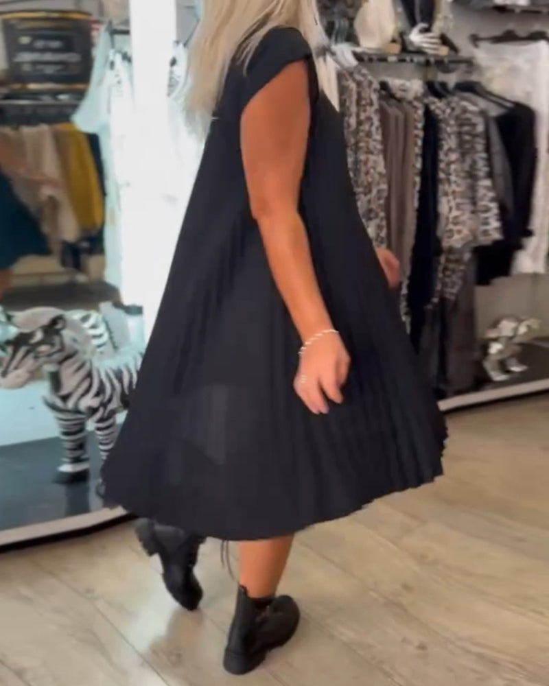 Effortless Summer Comfort A-Line Dress