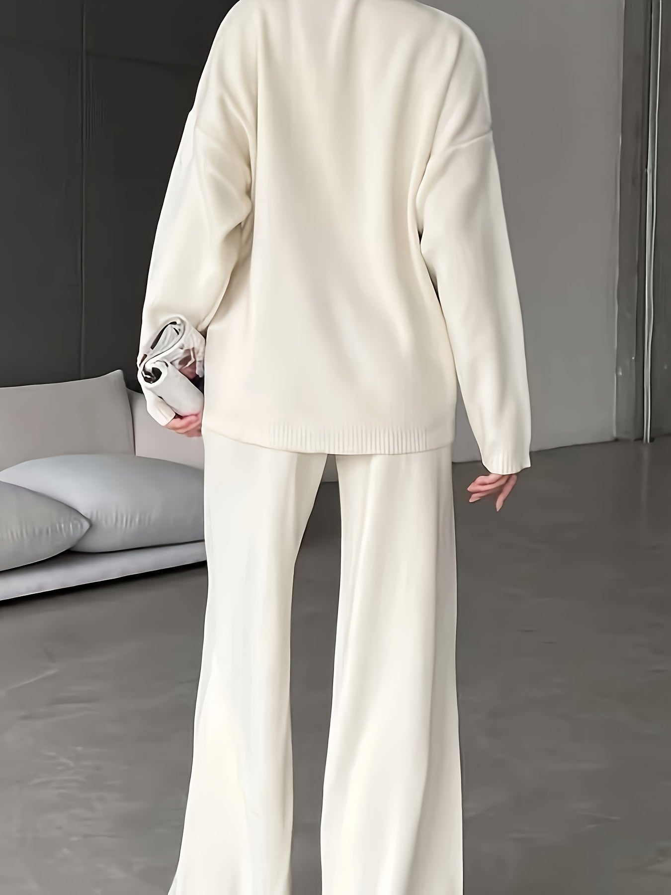 Set in maglia soffice 2 pezzi