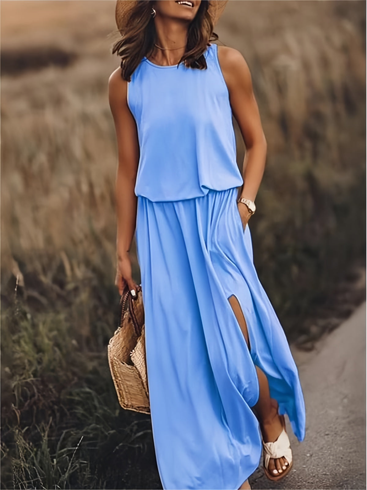Elegante Maxi Abito Boho