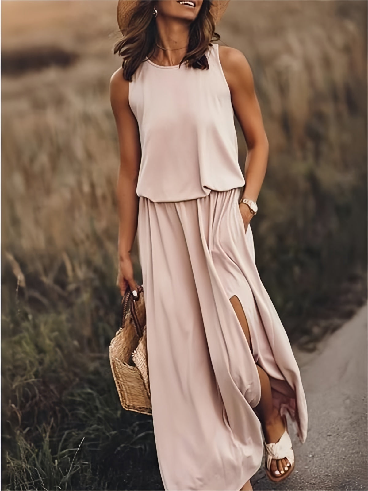 Elegante Maxi Abito Boho
