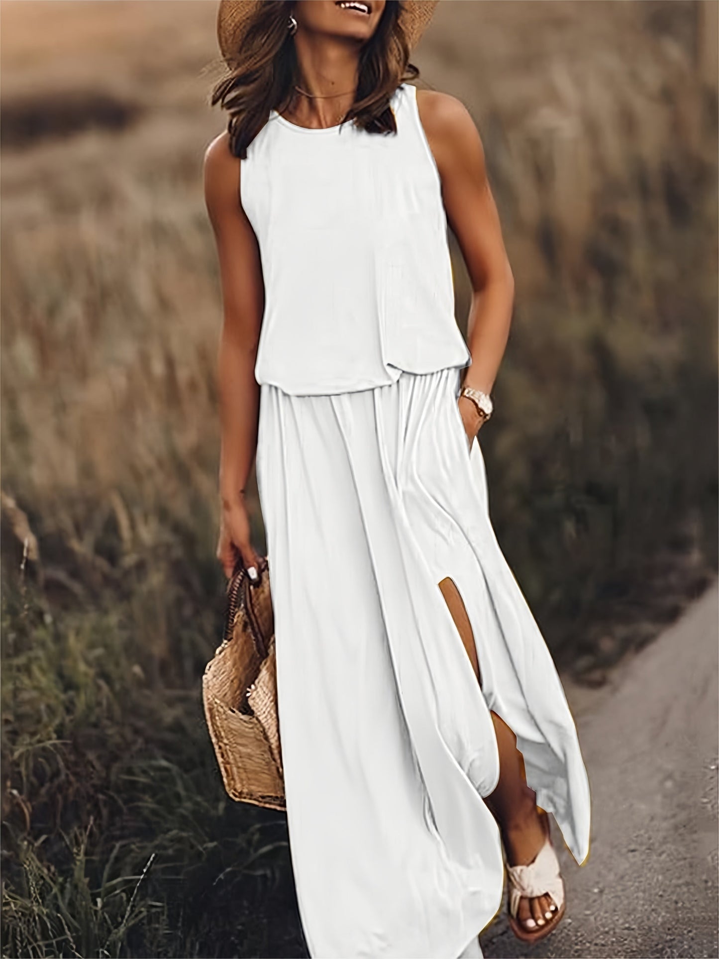 Elegante Maxi Abito Boho