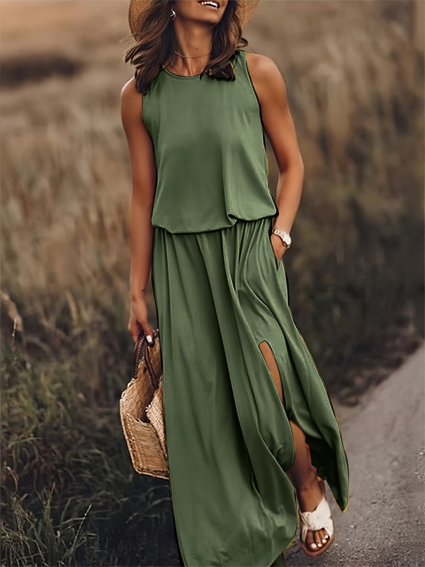 Elegante Maxi Abito Boho