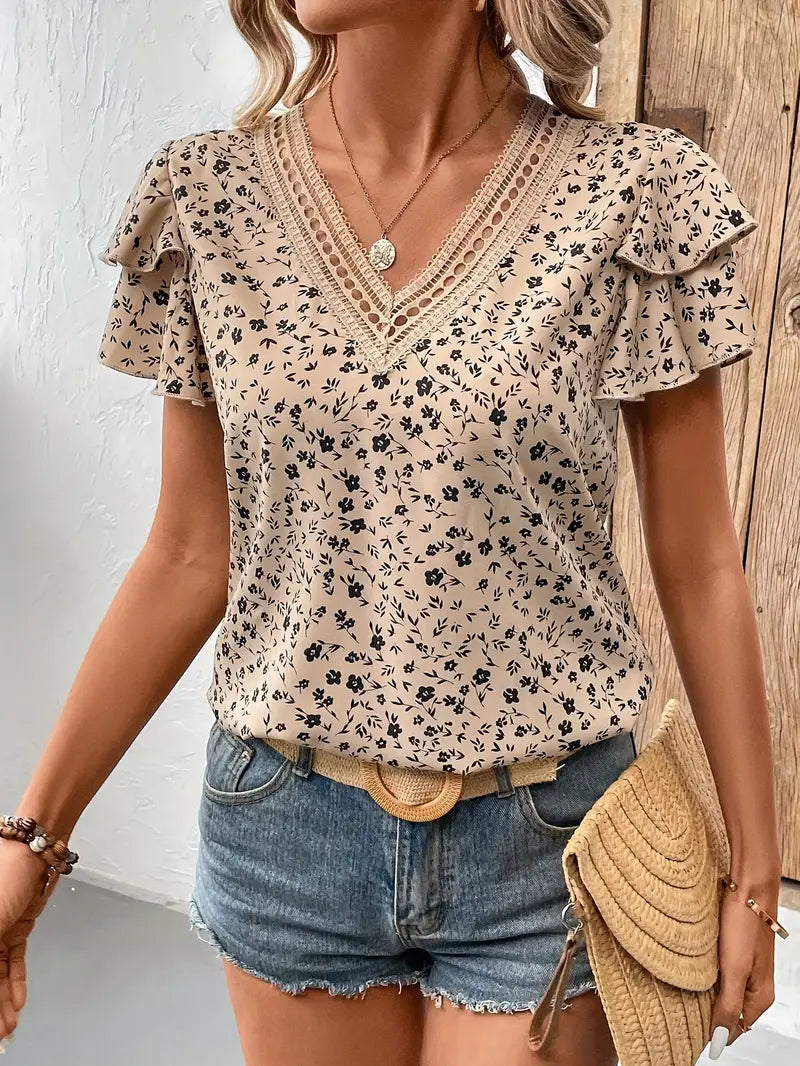 Blusa Floreale No-Stiro