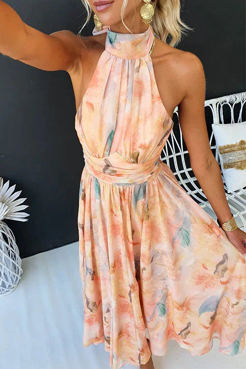Vestito Elegante Acquerello