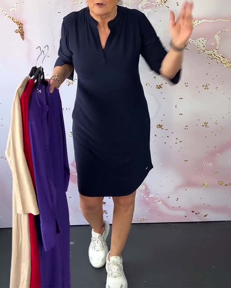 Abito-Eleganza-V-Scollo