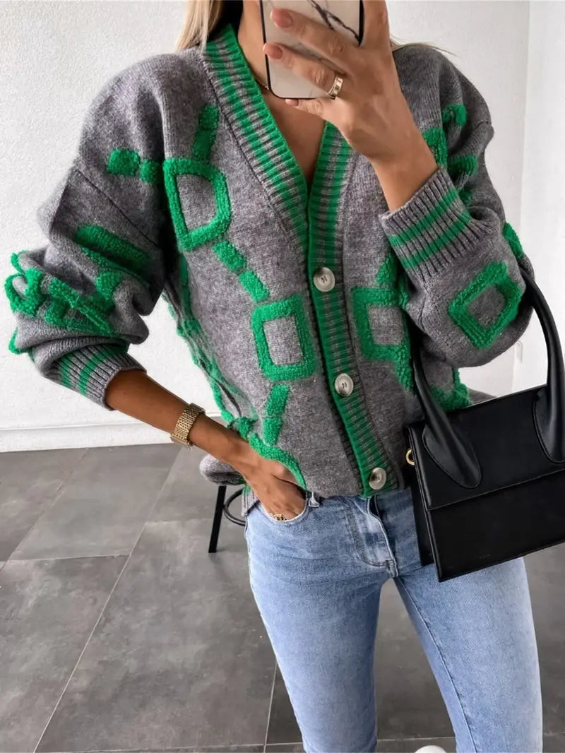 Cardigan Scollo V Snellente