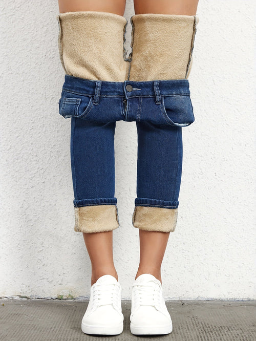 Pantaloni Felpa Morbido-Stretch