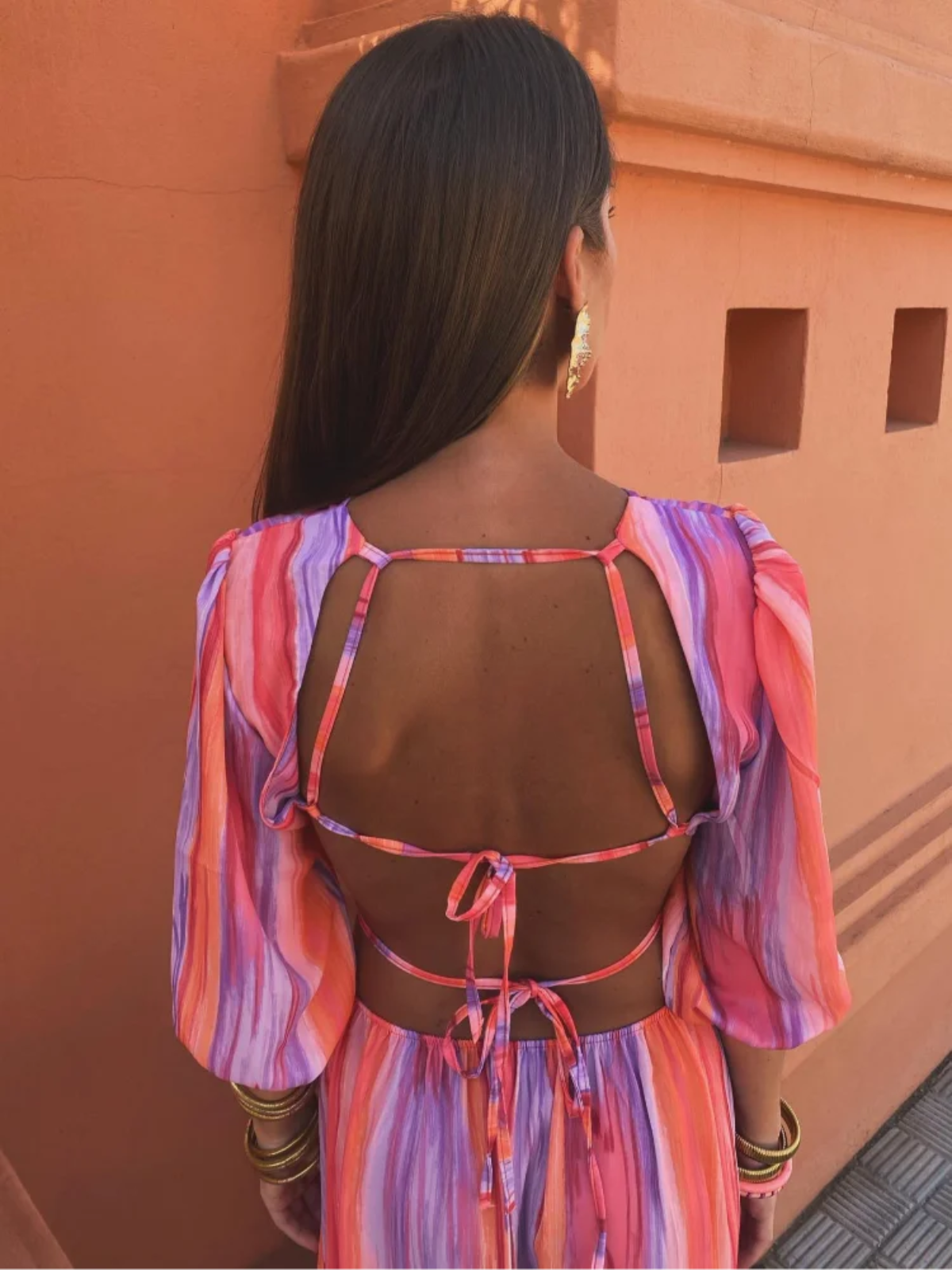 Abito Elegante Schiena-Libera
