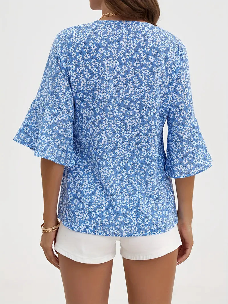 Blusa Floreale Termo-Leggera