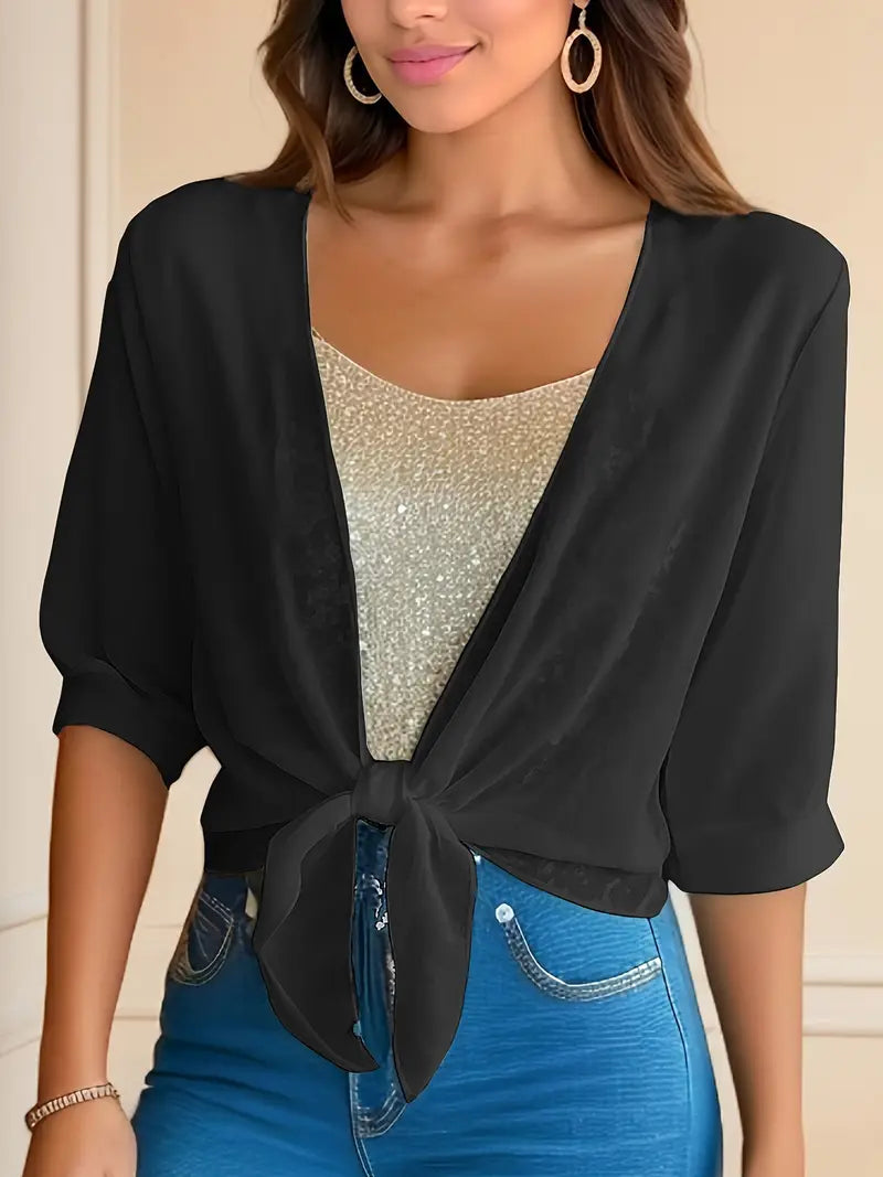 Blusa Traspirante Tinta Unita