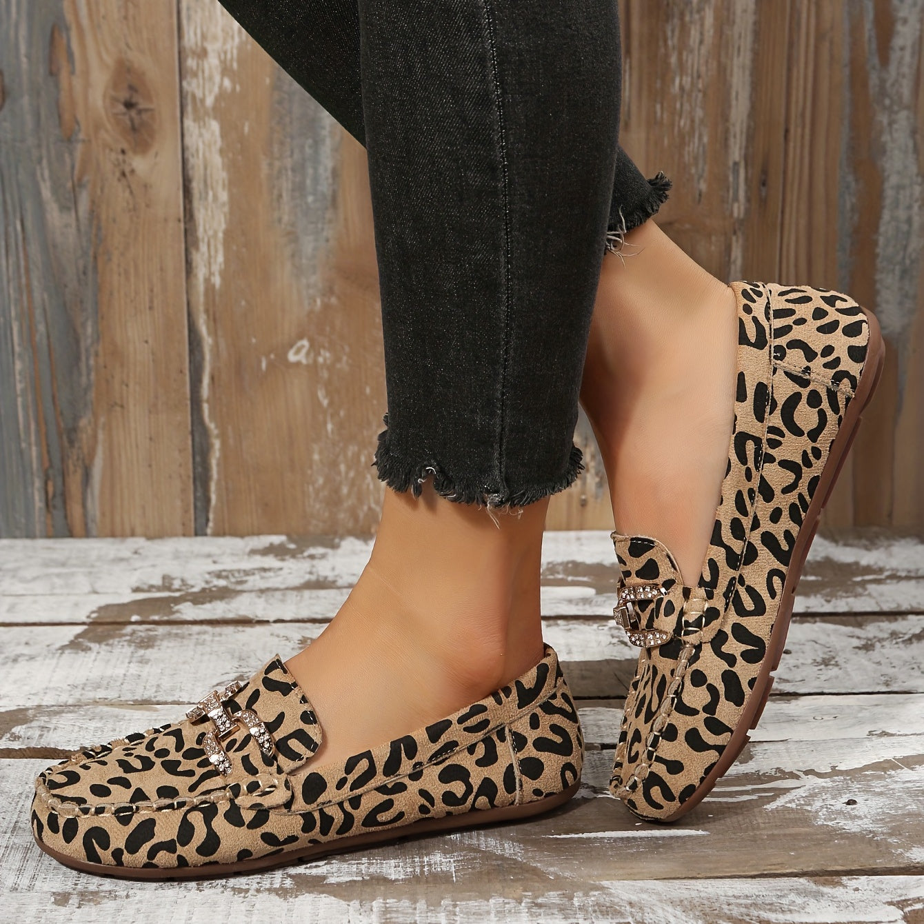 Ballerine Extra-Comfort Leopardate