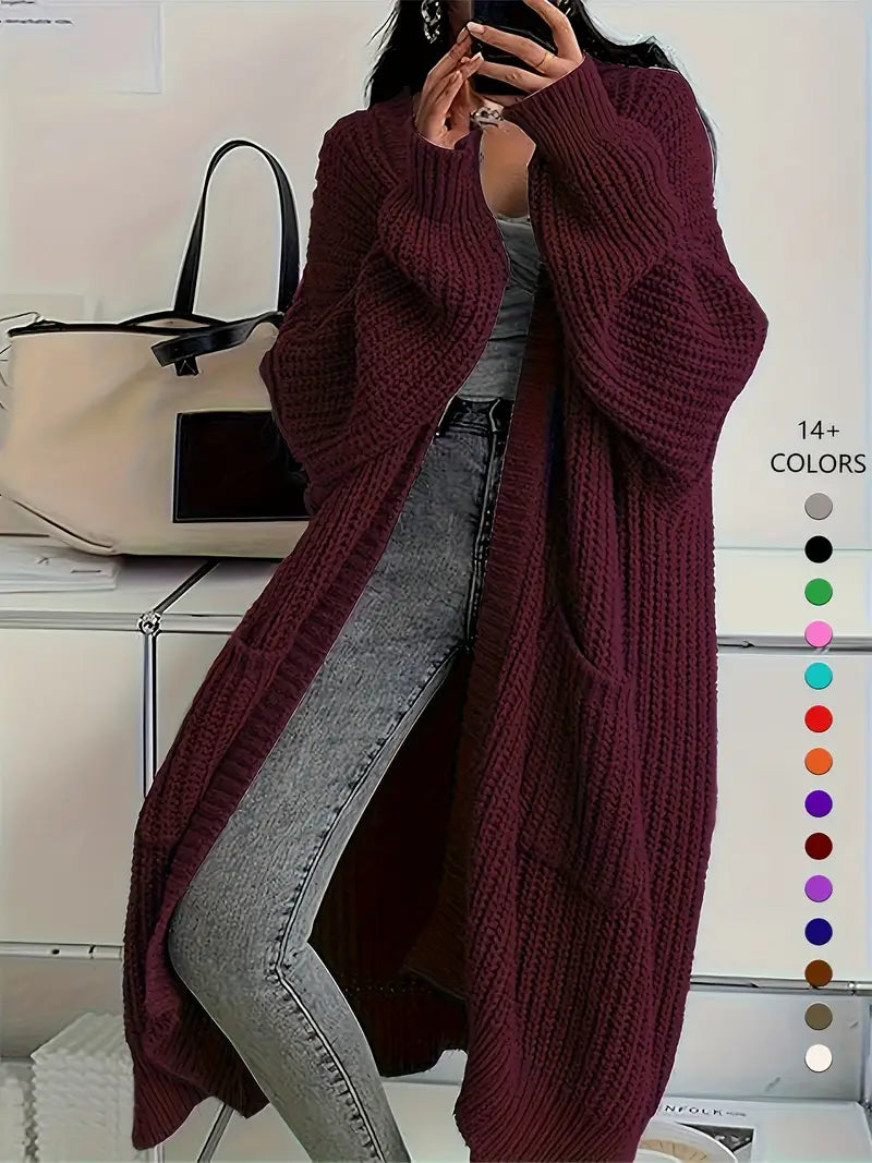 Cappotto Al Ginocchio Easy-Chic