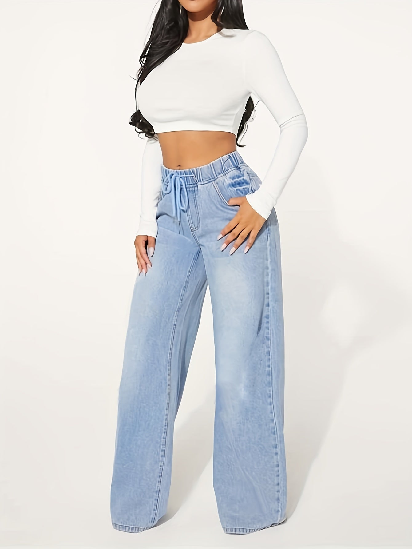 Pantaloni Cotone No-Stiro