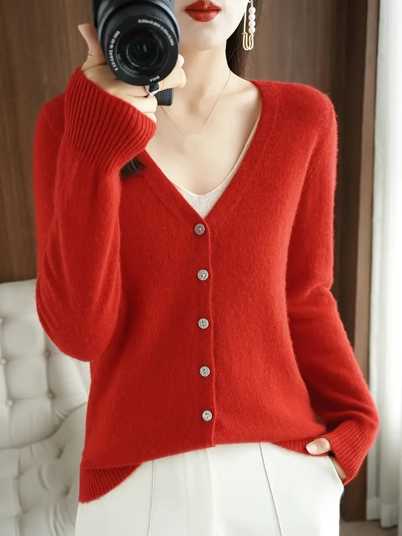 Cappotto Scollo V Figura-Slanciata