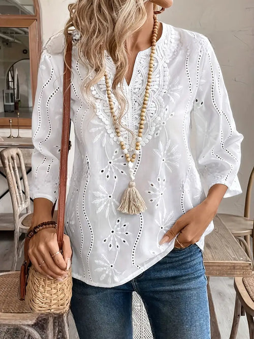 Blusa Floreale No-Stiro