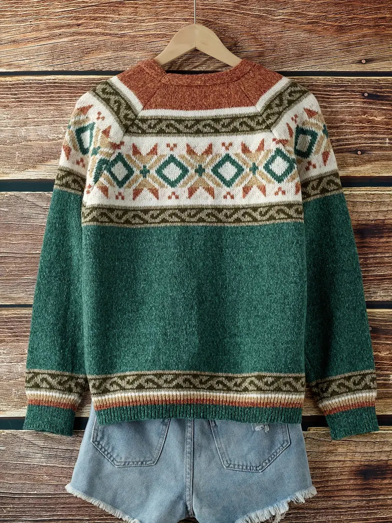 Cardigan Rigato Morbido-Traspirante