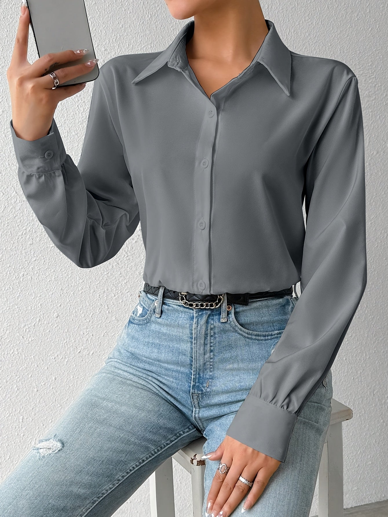Blusa No-Stiro Chic