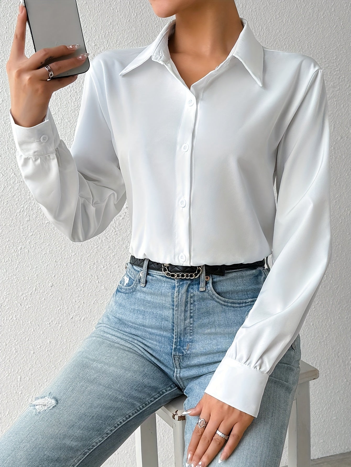 Blusa No-Stiro Chic