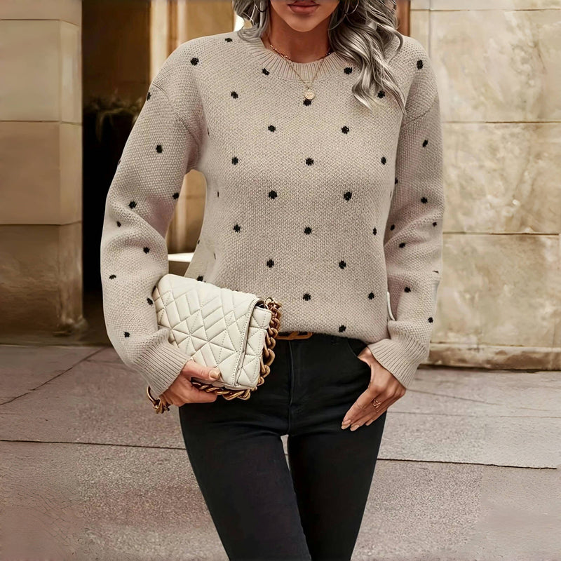 Maglione Pois Caldo-Leggero