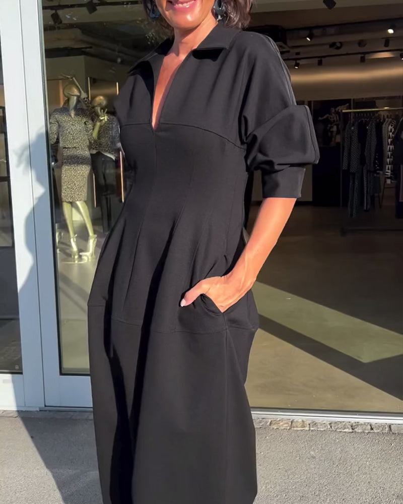 Abito Lungo Comfort-Elegante