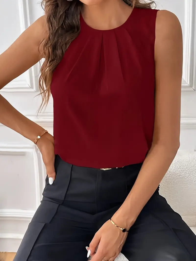 Blusa Girocollo Calda-Leggera