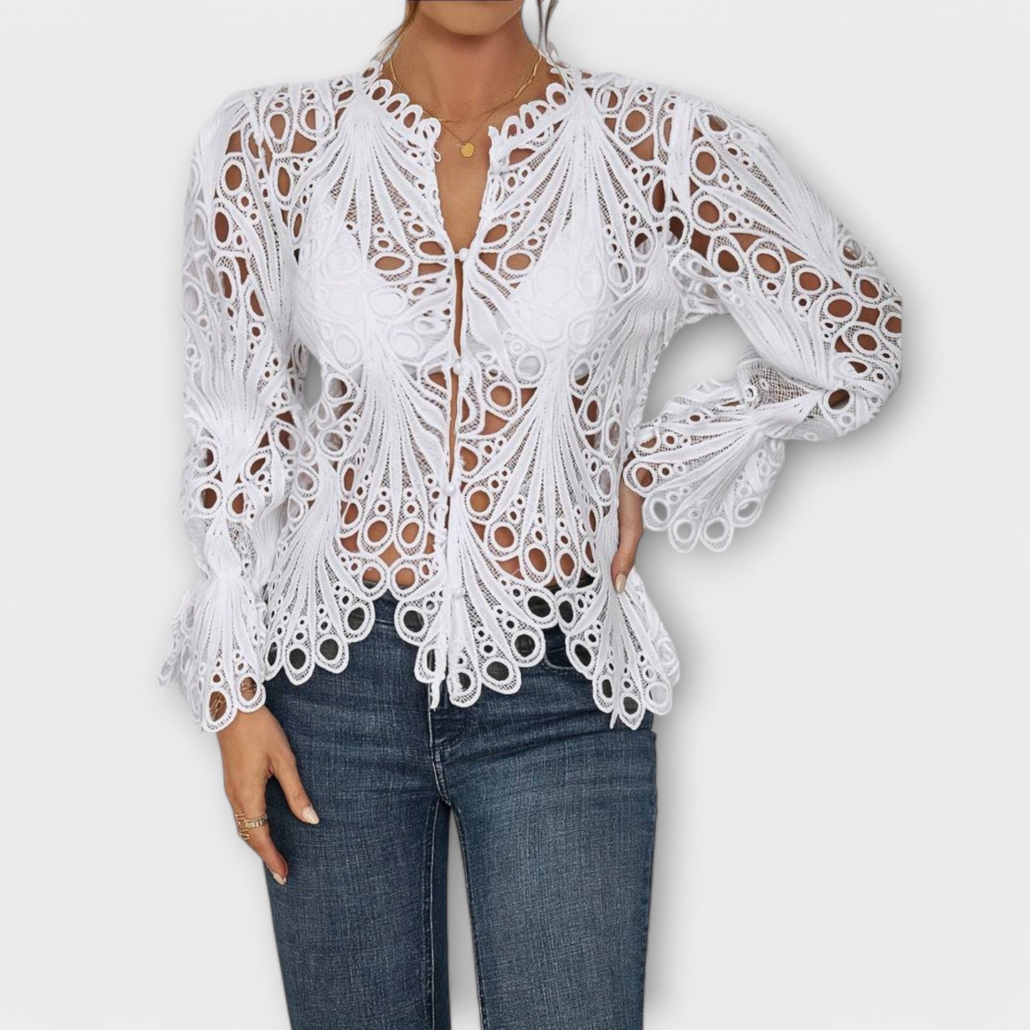 Blusa Asimmetrica Elegant-Twist