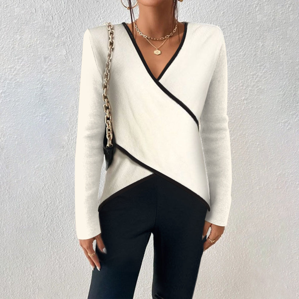 Elegant V-Neck Sweater