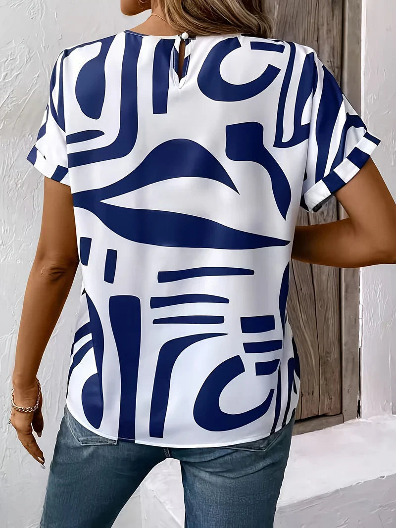 Elegante Blusa Rinfrescante