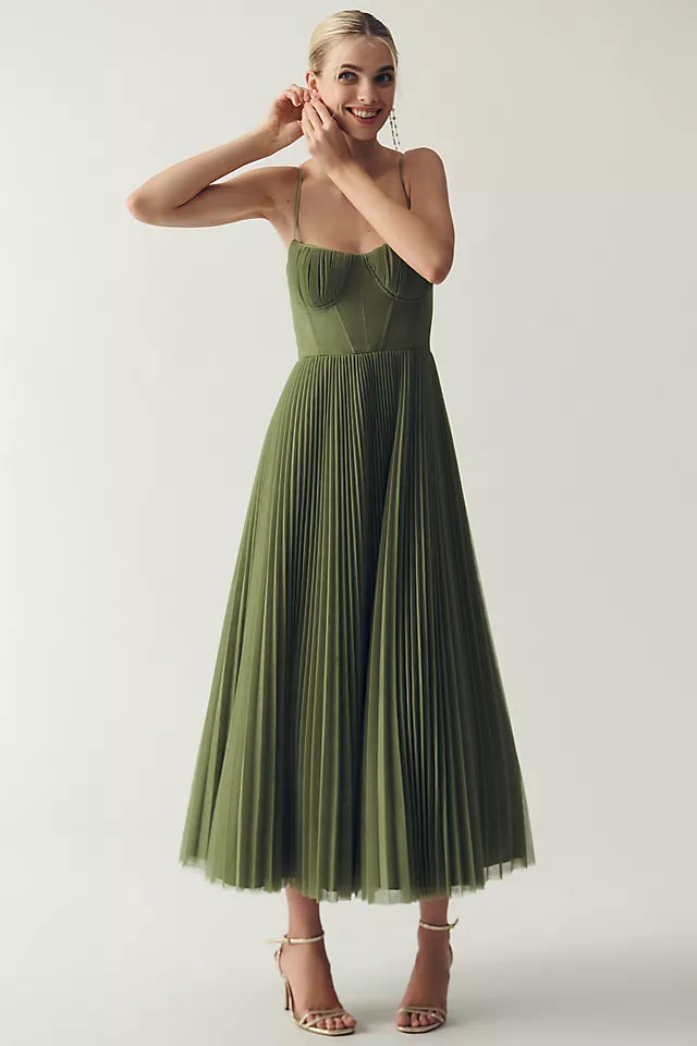 Elegant Asymmetric Tulle Dress