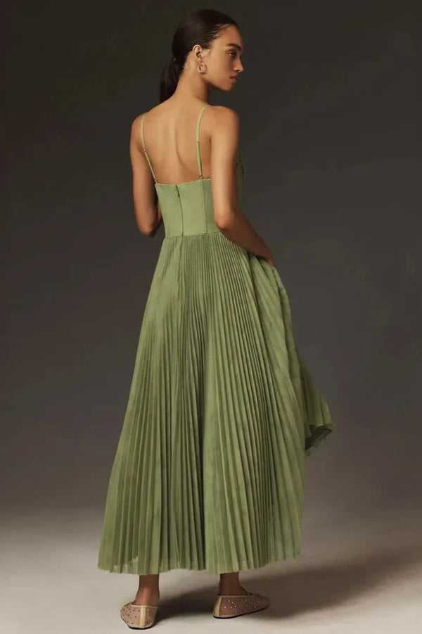 Elegant Asymmetric Tulle Dress