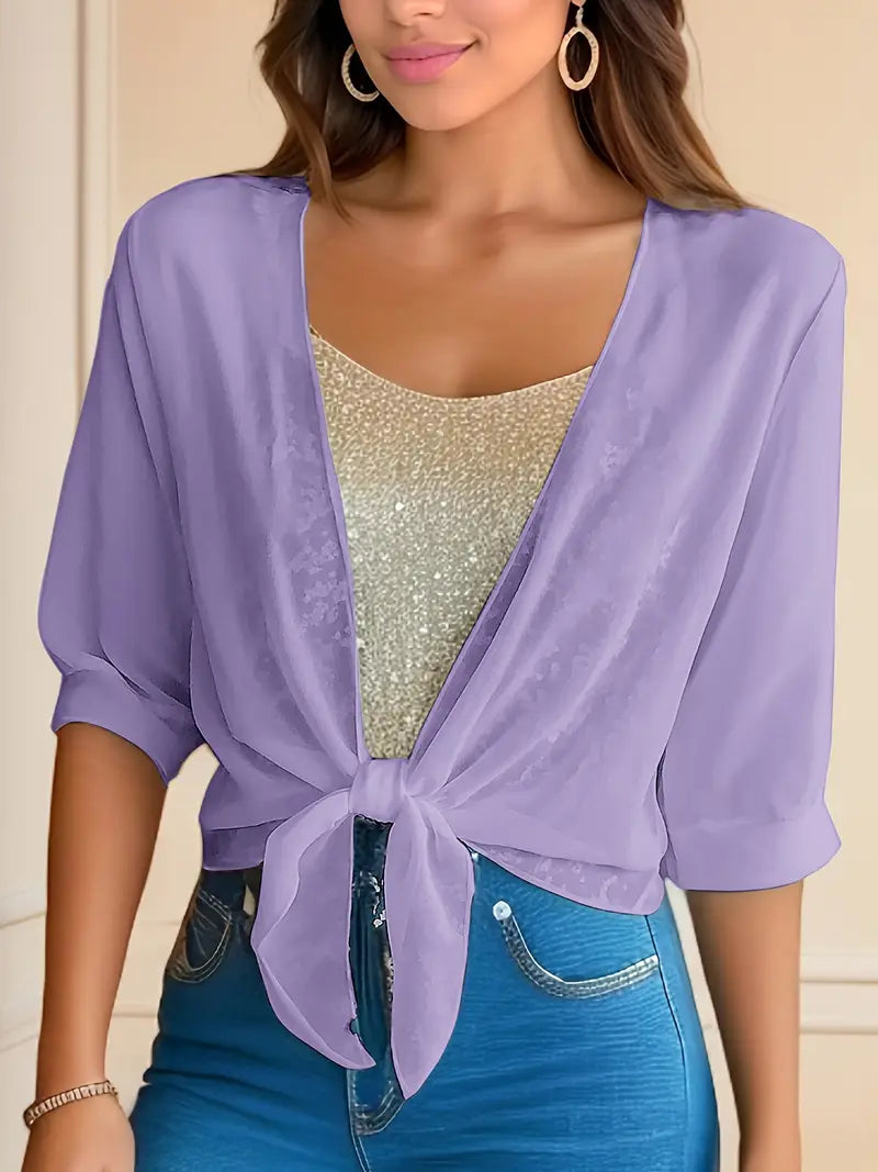 Blusa Traspirante Tinta Unita