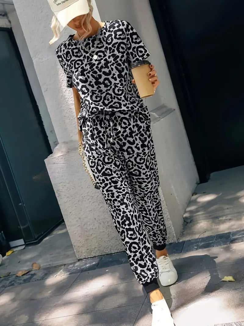 Maglione Leopardato Snellente