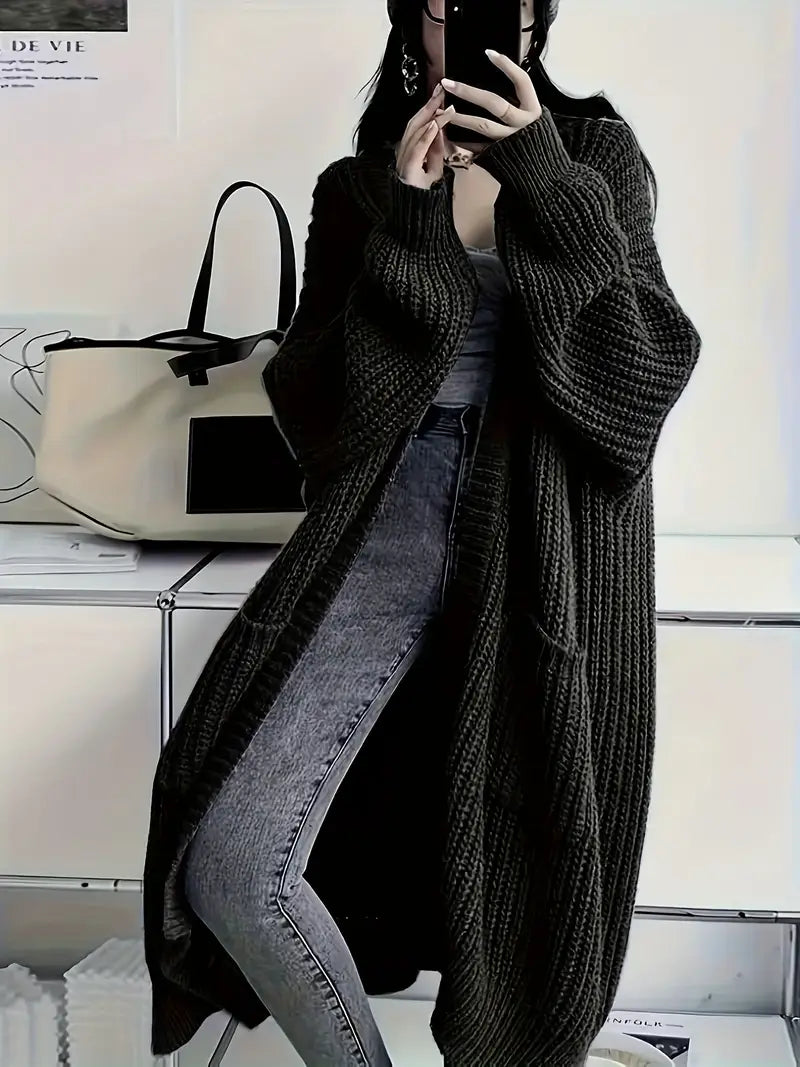 Cardigan Lungo Senza-Stiro