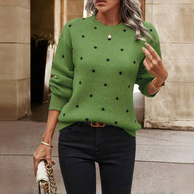 Maglione Pois Caldo-Leggero