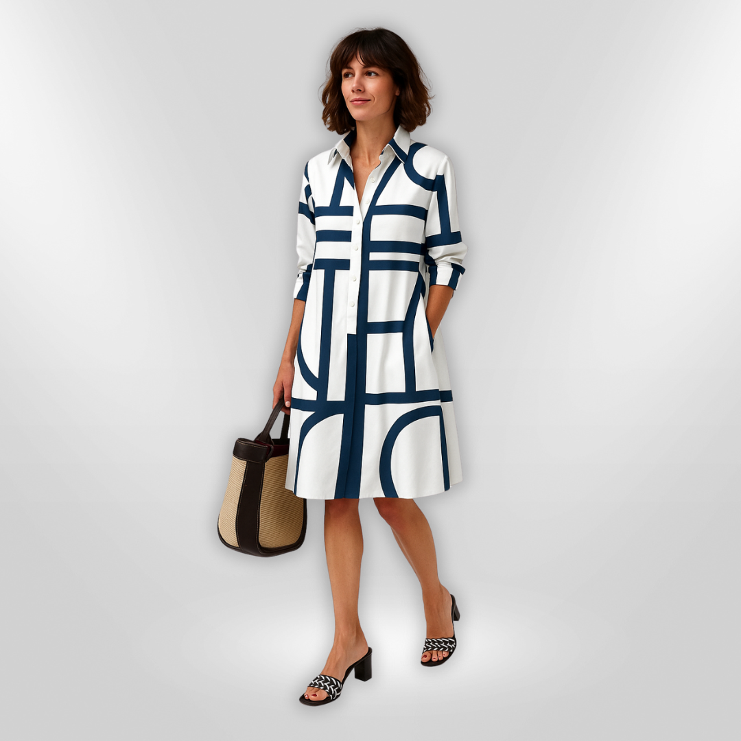 Abito-Midi Flatteringe Moderno