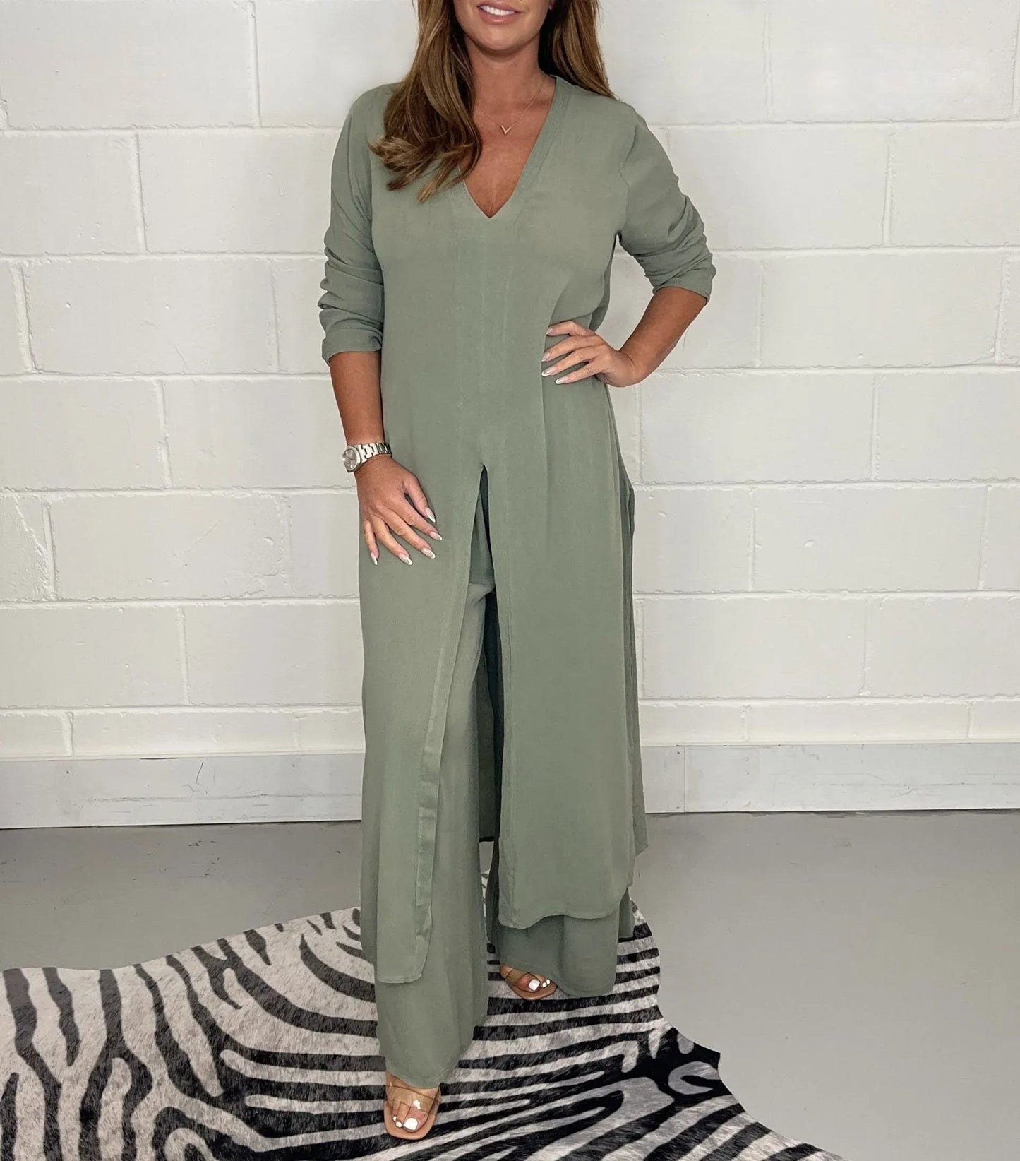 Spring Elegance Two-Piece Set