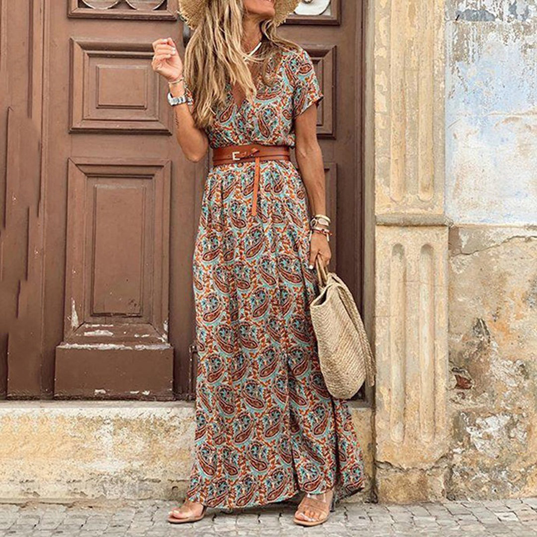 Abito Boho Elasticizzato