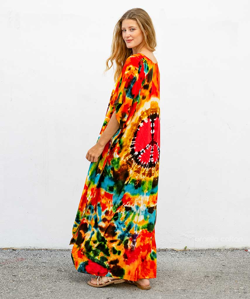 Caftano Elegante Multicolore