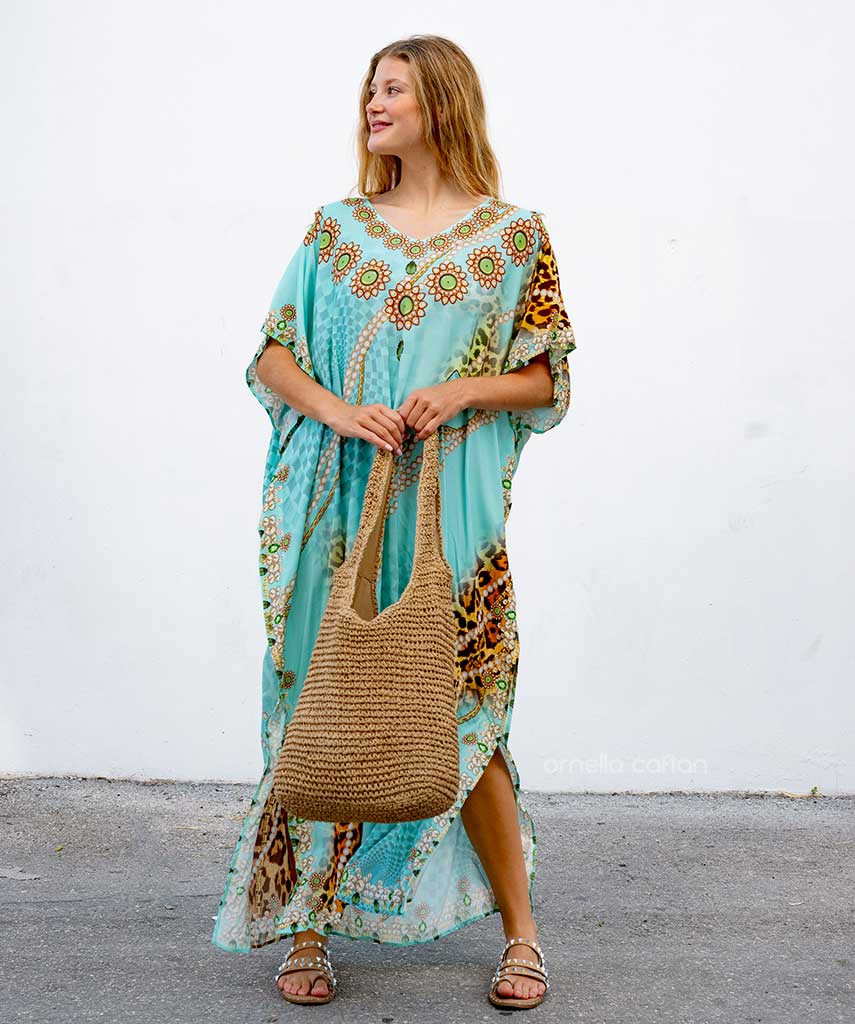 Caftano Elegante Vibrante
