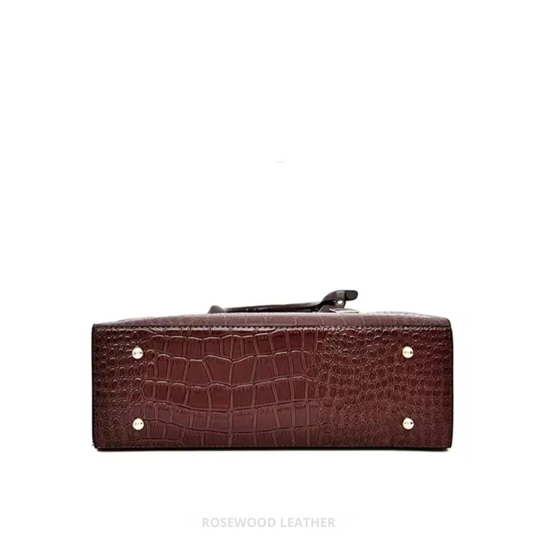 Borsa Effetto-Coccodrillo