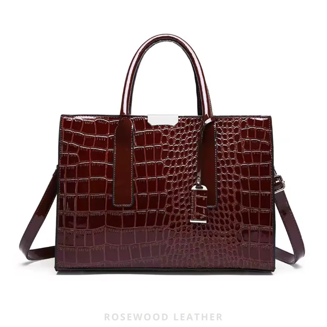Borsa Effetto-Coccodrillo