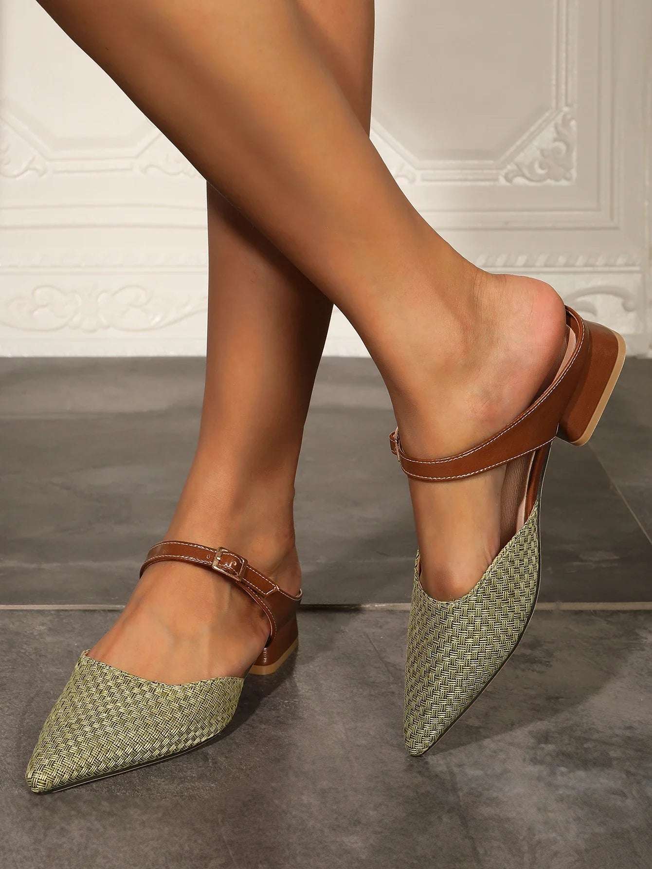 Sage Mules Comfort-Style