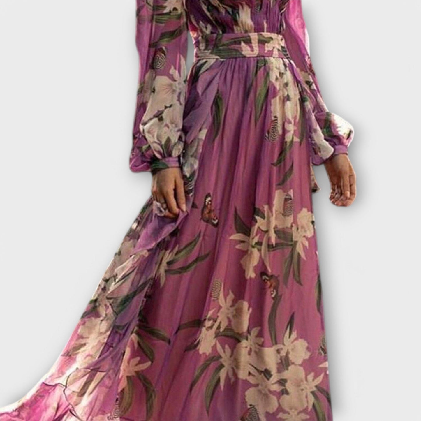 Abito Maxi Elegante Rétro