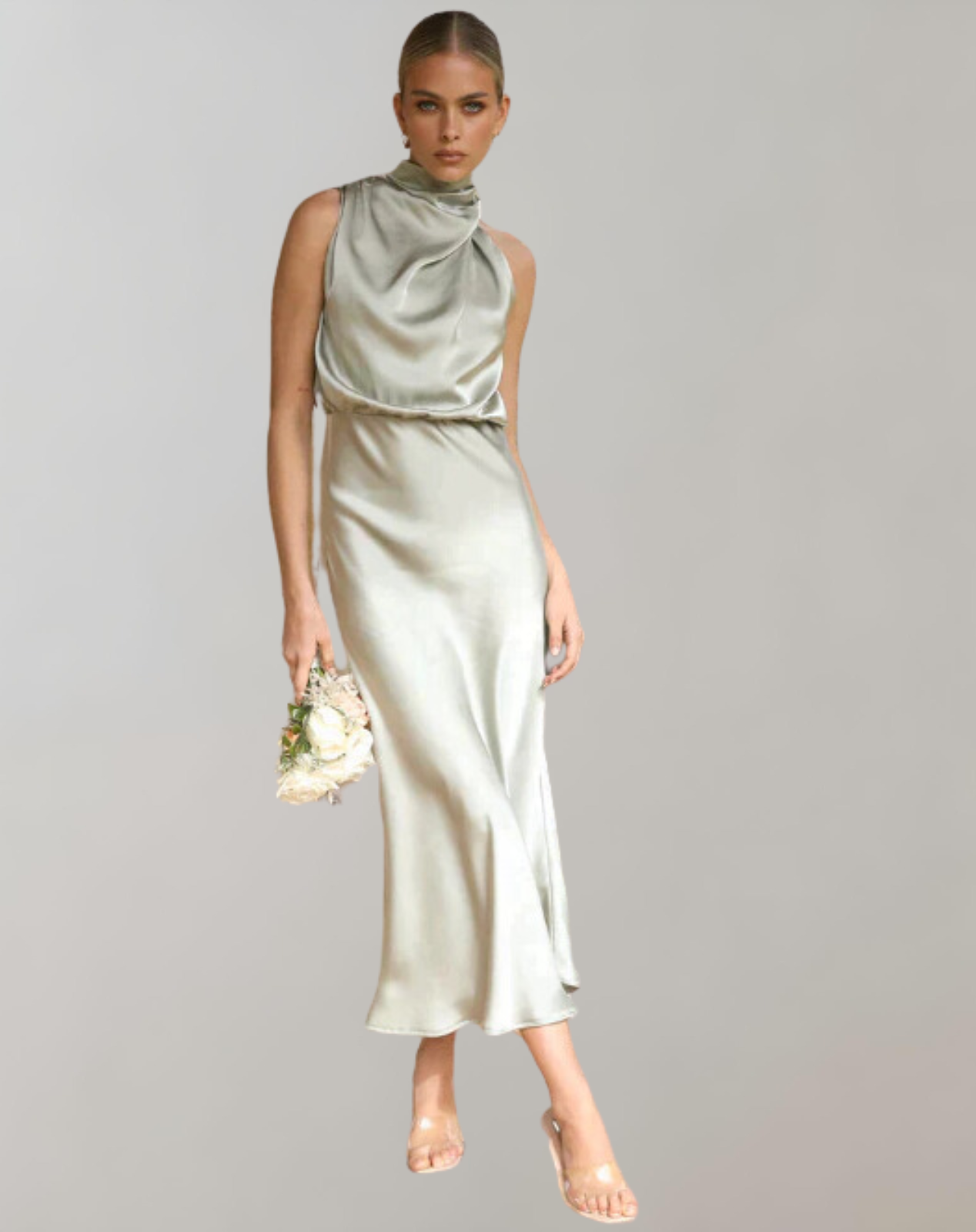 Abito-Elegante Lucido Maxikleid
