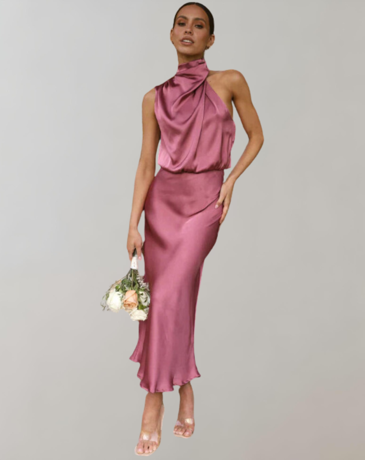 Abito-Elegante Lucido Maxikleid