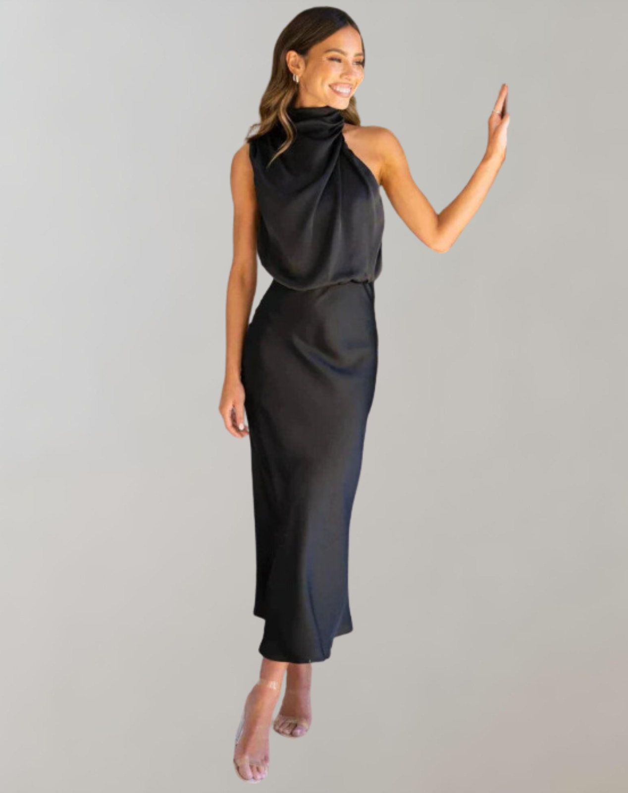 Abito-Elegante Lucido Maxikleid