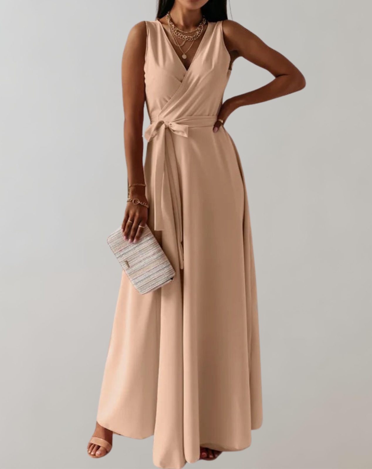 Eleganza Femminile Maxi-Kleid