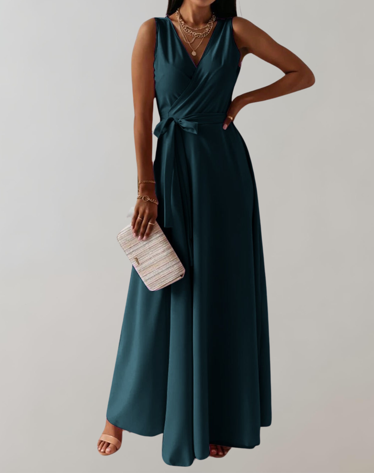 Eleganza Femminile Maxi-Kleid